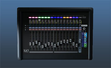 Waves LV1コンソール用 拡張フェーダー「eMotion LV1 Control」2026年2月発売予定