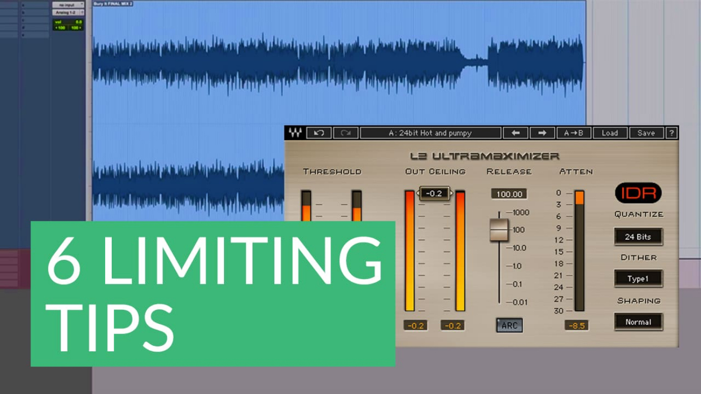 マスタリングにおけるリミッティング。6つのTips