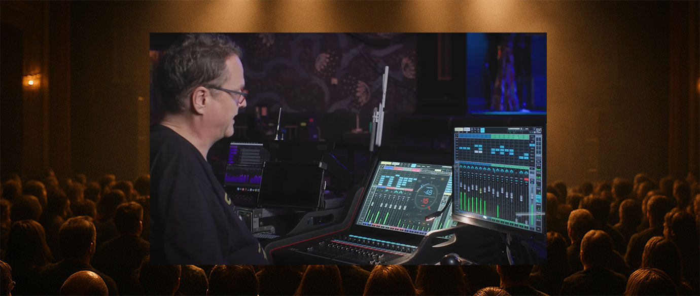 ブルース・ディッキンソン（Iron Maiden）の全米ツアーで、LV1 Classicを使用したFOHミキシング・メソッド