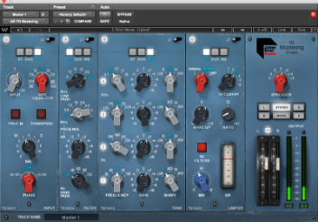 ミキシングエンジニアの中には、Abbey Road TG Mastering Chainのように、マスターバスの処理をプロセスの早い段階で適用し、
