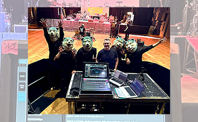 MAN WITH A MISSION のUK&ヨーロッパツアーで、Waves eMotion LV1 Classicが活躍 by Denny Jagard, FOHエンジニア