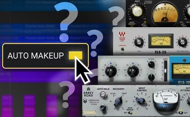 コンプレッサー・プラグインの「オート・メイクアップ・ゲイン」とは何か？なぜ便利なのか？