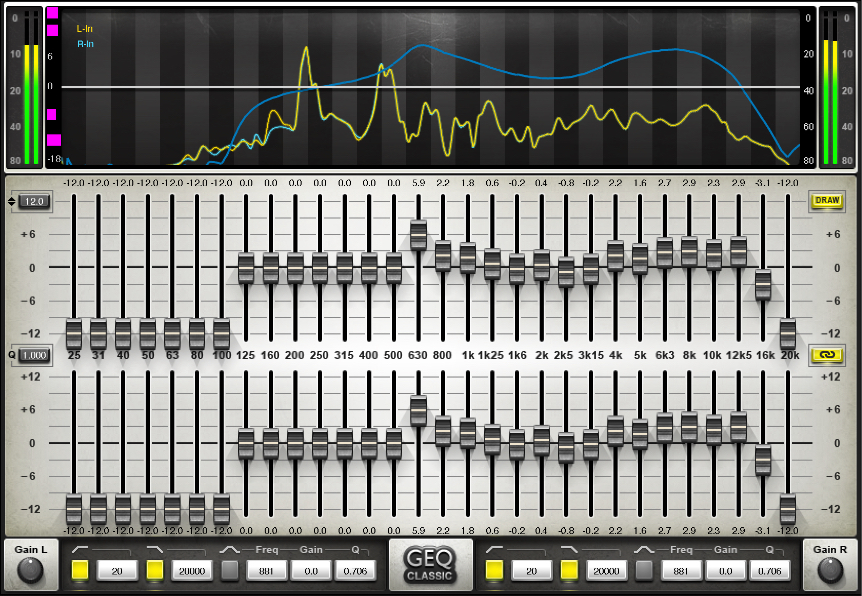 GEQ Graphic Equalizer