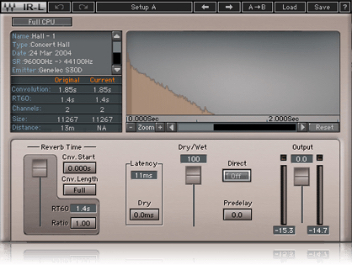 IR-L Convolution Reverb
