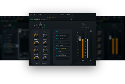 Waves StudioRack | よく使うプラグインを組み合わせ、チェインで保存